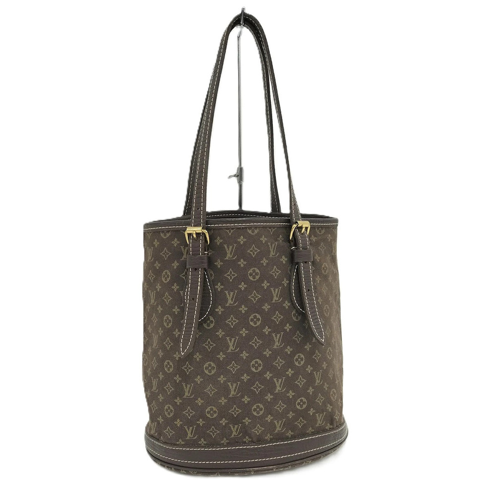 Louis Vuitton Bucket Handbag Monogram Lin